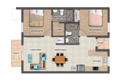 Moonlight Mews (C) 2 bed 2 bath Swimming Pool, END UNIT photo 4