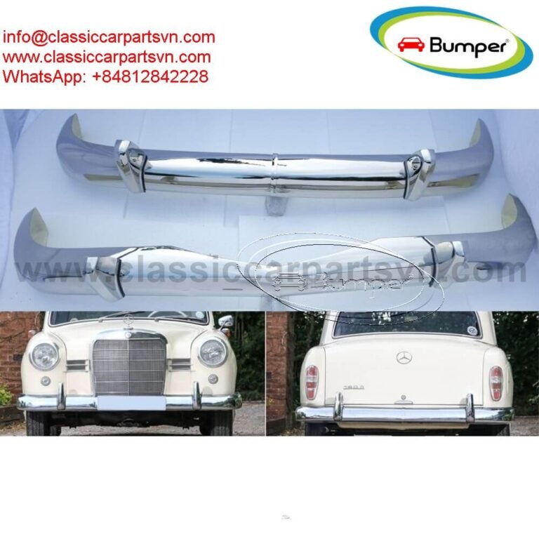 Mercedes Ponton 4-cylind W120 W121 bumpers (1959-1962) photo 1
