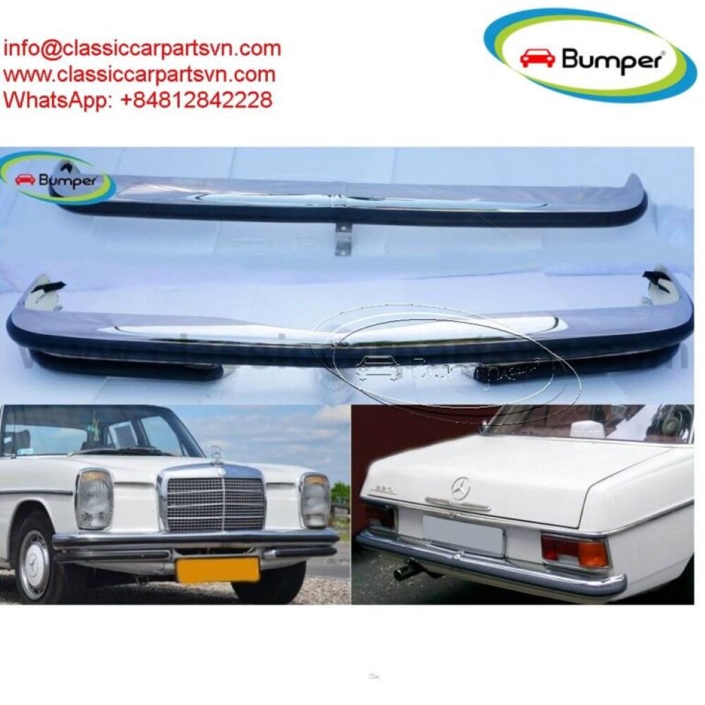 Mercedes W114 W115 Sedan Saloon S1 Year (1968 -1976) Bumpers photo 1