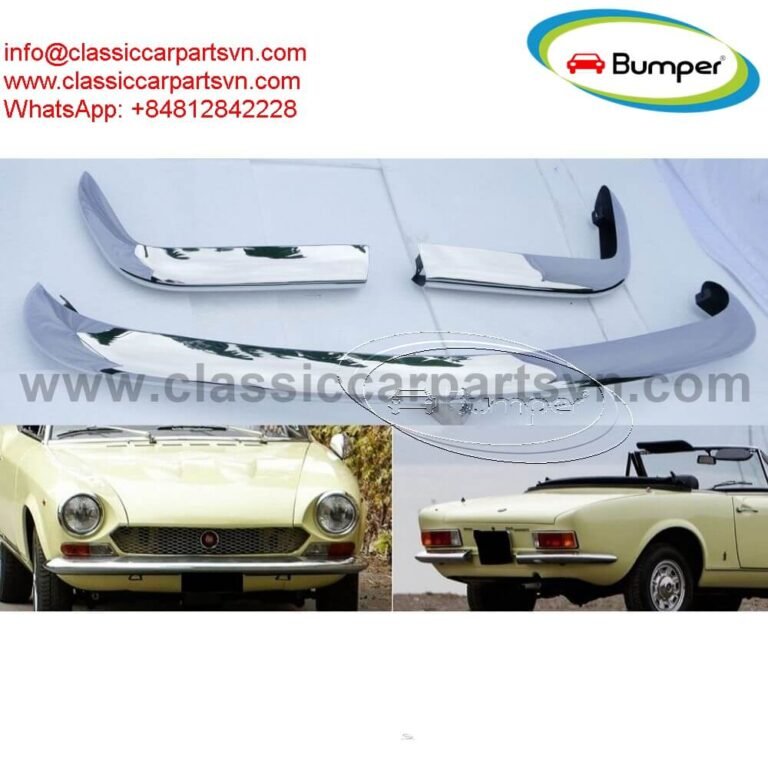 Fiat 124 Spider (1966-1975) bumpers photo 1