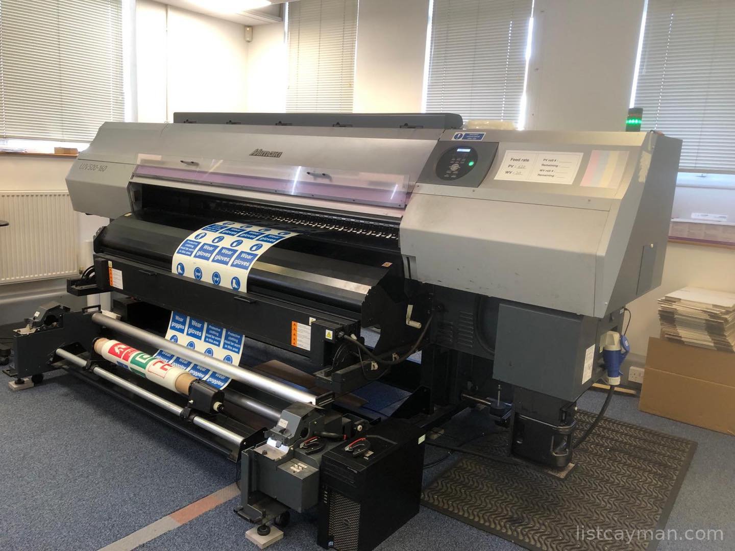 Mimaki UJV500-160 Roll-to-Roll LED UV Inkjet Printer