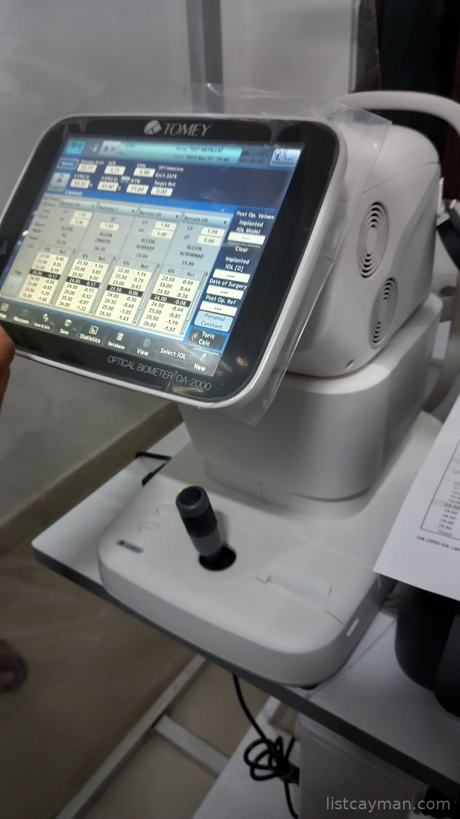 Tomey OA-2000 Optical Biometer photo 2