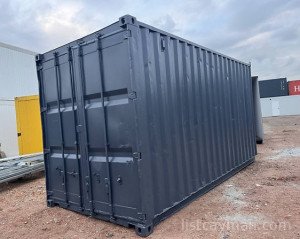 20' high cube shipping container with display window photo 6