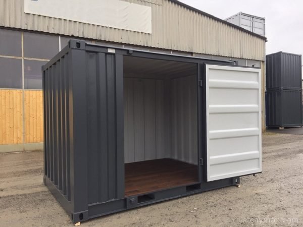 9-foot storage container with side door photo 5
