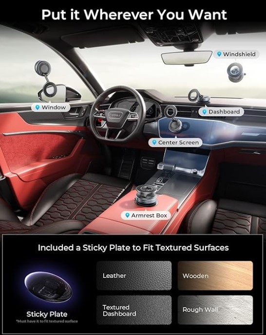 Phone Mount for Car (Magnetic)